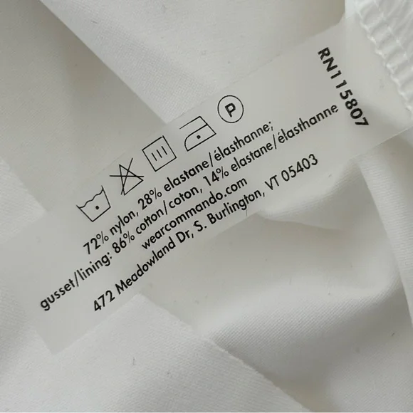 COMMANDO button down bodysuit in white - Picture 7 of 8